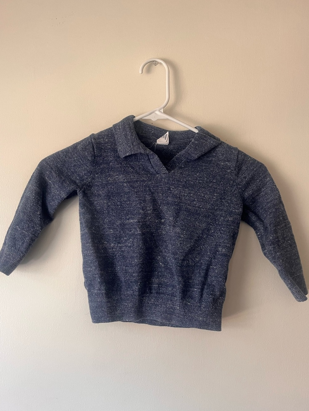 Baby GAP Toddler Collared Navy Pullover Sweater Size 2T